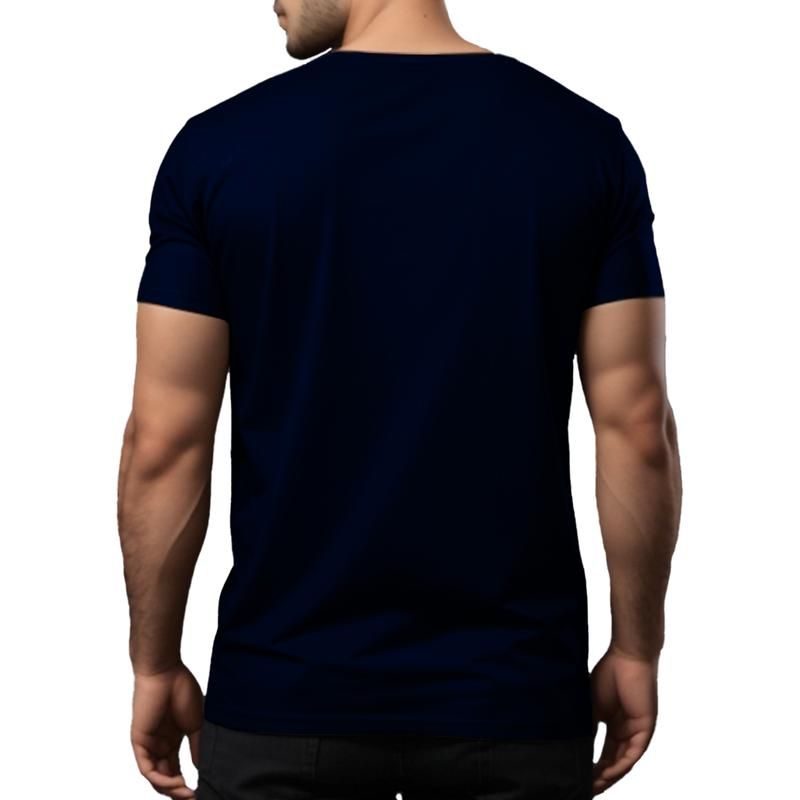Tshirt For Mens Round Neck Half Sleeves Printed