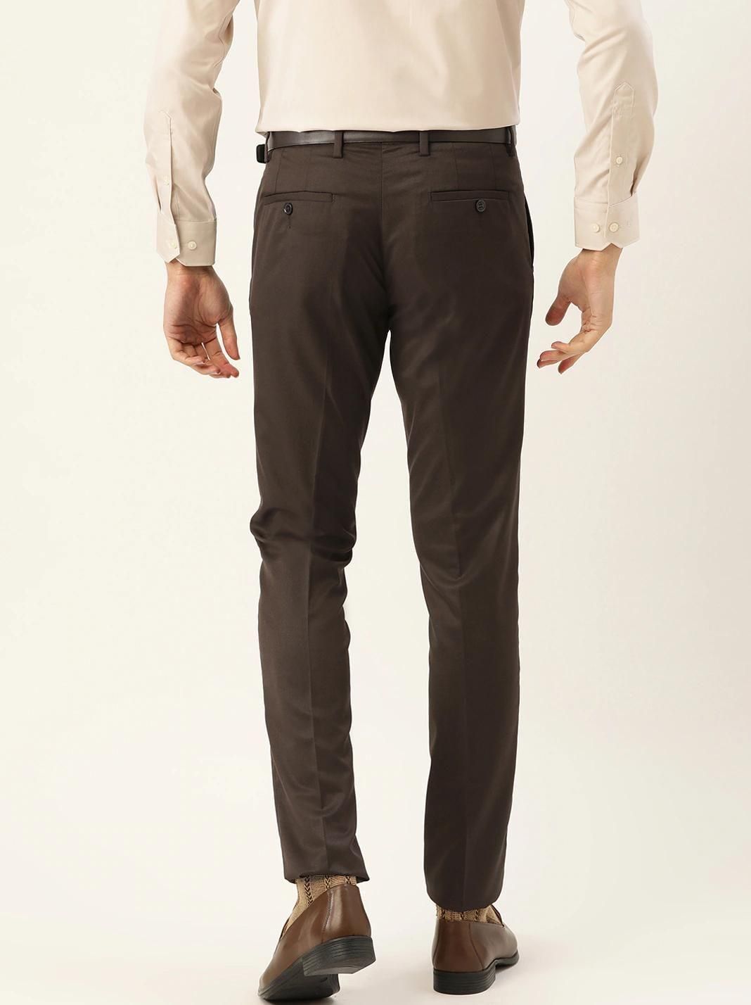 Mens Poly Viscose Formal Trousers