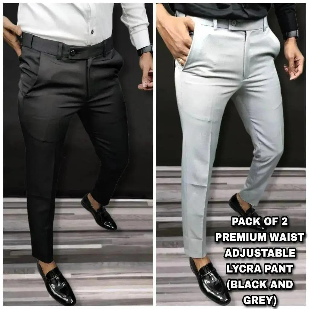 Premium Men's Trouser (Pack of 2)